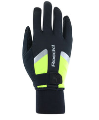 Roeckl Ravensburg 3 Unisex Fahrradhandschuhe lang | black/fluo yellow – aktuelle Variante
