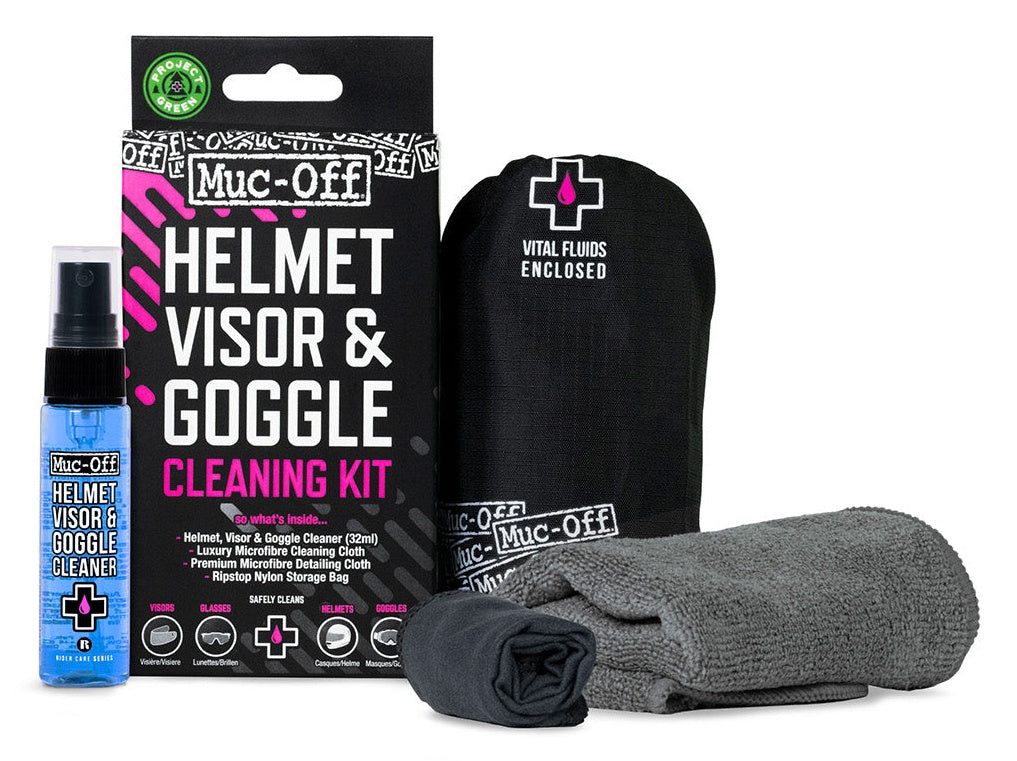 Muc-Off Visor, Lens & Goggle Cleaning Kit V2