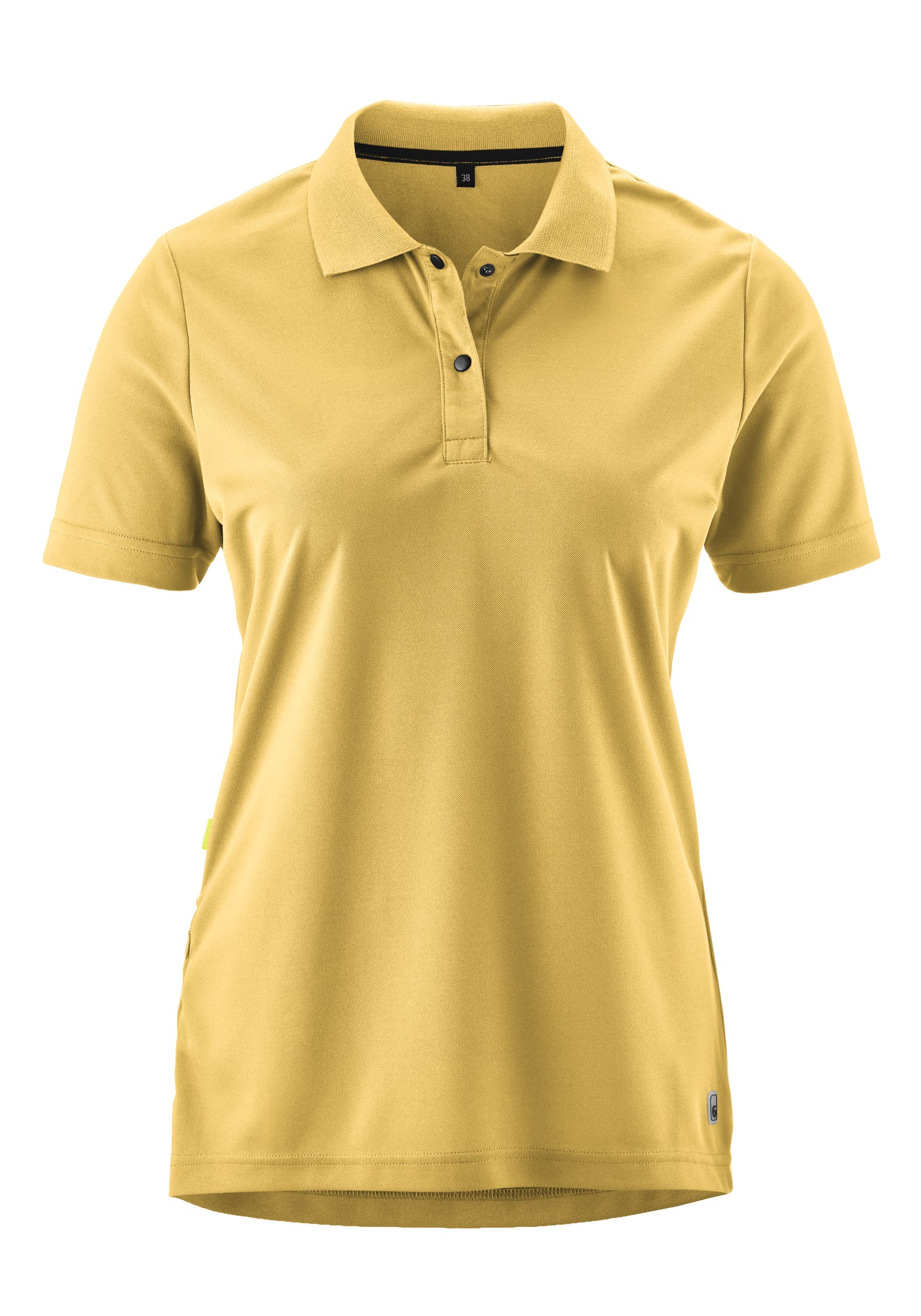 Gonso Essential Poloshirt Damen yellow finch