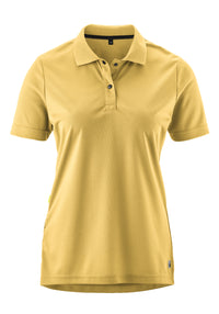 Gonso Essential Poloshirt | Damen Radtrikot kurzarm | yellow finch – aktuelle Variante