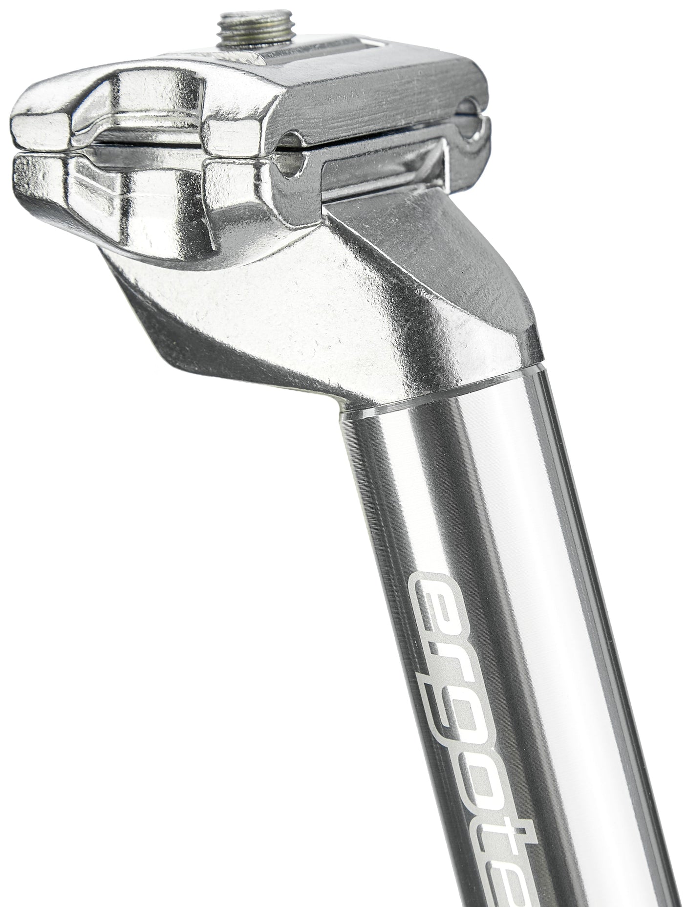 Ergotec CNC Patent-Sattelstütze Ø26,2mm silber