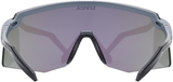 uvex Pace Stage Radbrille Grey Matt / Mirror Green