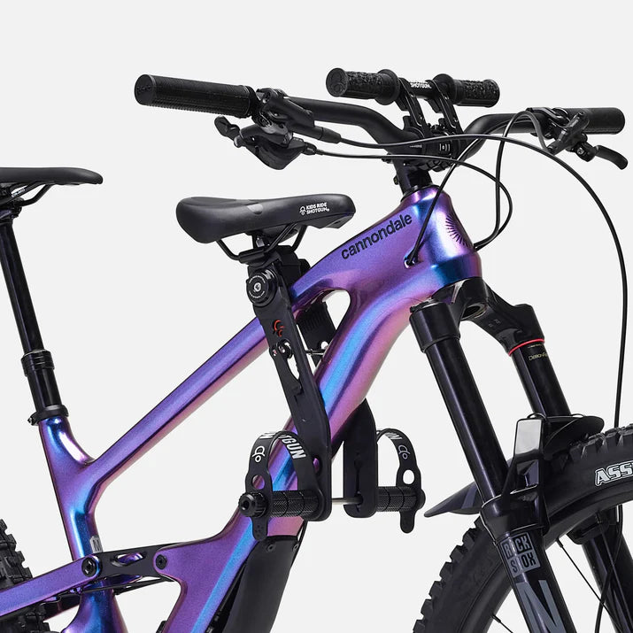 Kids Ride Shotgun 2.0 MTB Front Kindersitz/Lenker Combo Set black