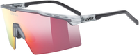 uvex Flowline Smoke Mat / Mirror Red Radbrille | Smoke Mat / Mirror Red – aktuelle Variante