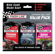 Finish Line Premium Bike Care Value Pack 3x120ml