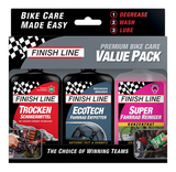 Finish Line Premium Bike Care Value Pack 3x120ml