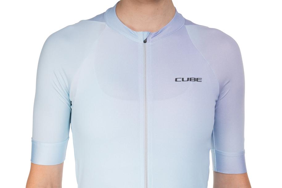 Cube ROAD/XC WS Trikot kurzarm blue´n´purple