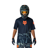 Fox Ranger SS Jersey Img Print Arctic Blue