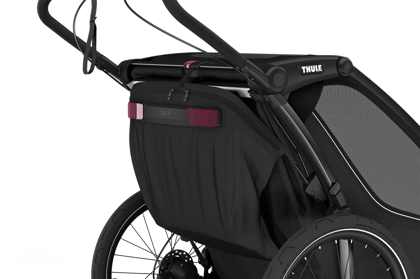 Thule Chariot Sport 2 Double Kinderanhänger  schwarz