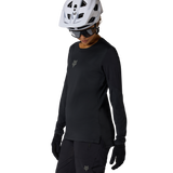 Fox W Flexair LS Jersey Black