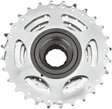 SunRace MFM30 Schraubkranz 7-fach 13-28Z silber