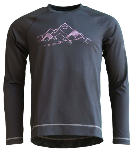 Zimtstern PureFlowz Eco Shirt LS Men Pirate Black