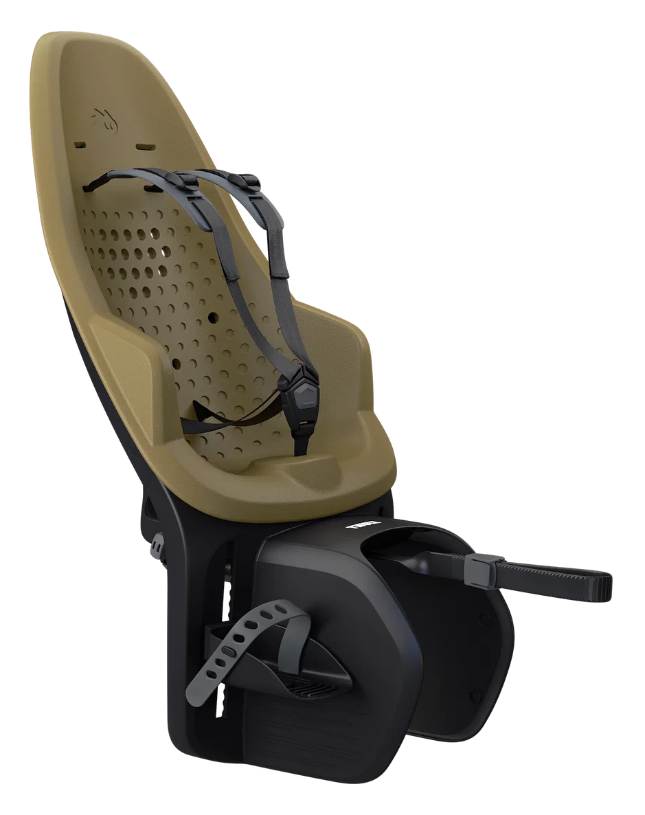 Thule Yepp 2 Maxi Kindersitz Gepäckträger-Montage Nutria Green