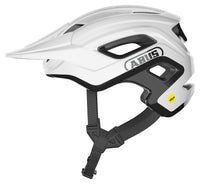 Abus CliffHanger MIPS Mountainbike Helm MTB Helm | shiny white – aktuelle Variante