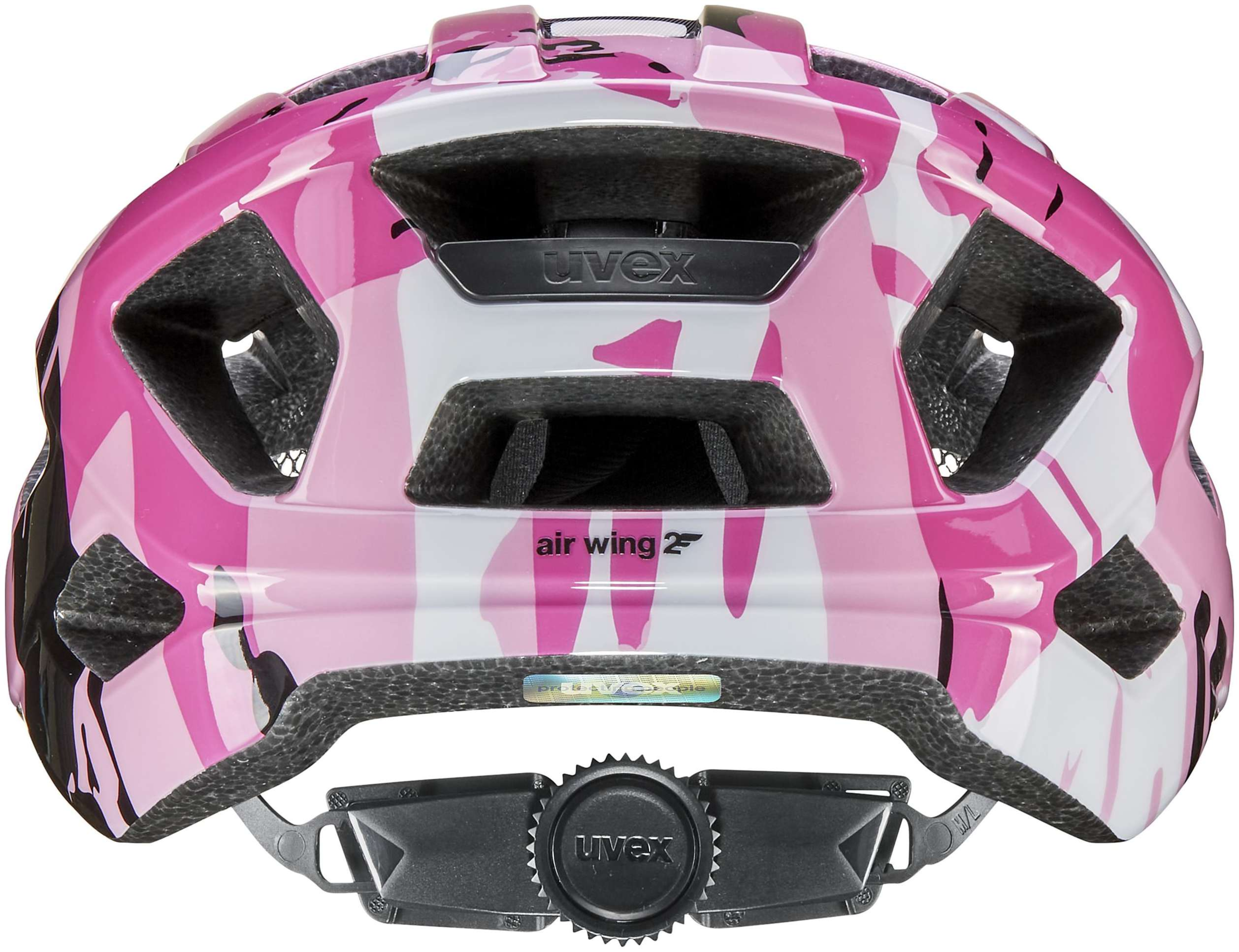 uvex Air Wing 2 Kinderhelm Strawberry-Black