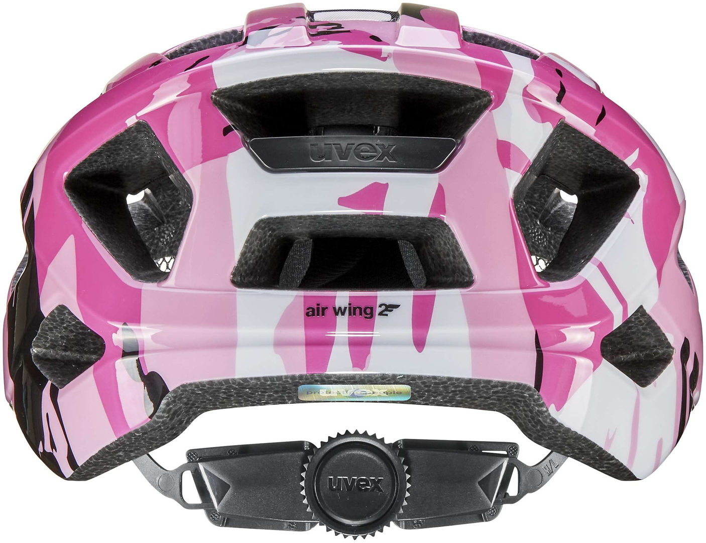 uvex Air Wing 2 Kinderhelm Strawberry-Black