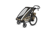 Thule Chariot Cross 2 Single Kinderanhänger  faded khaki