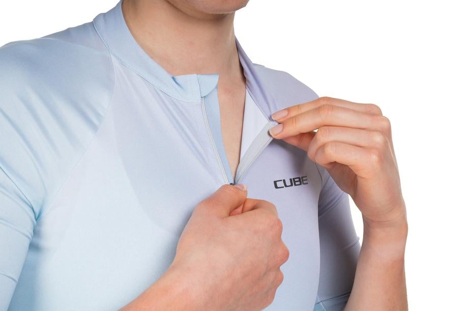 Cube ROAD/XC WS Trikot kurzarm blue´n´purple