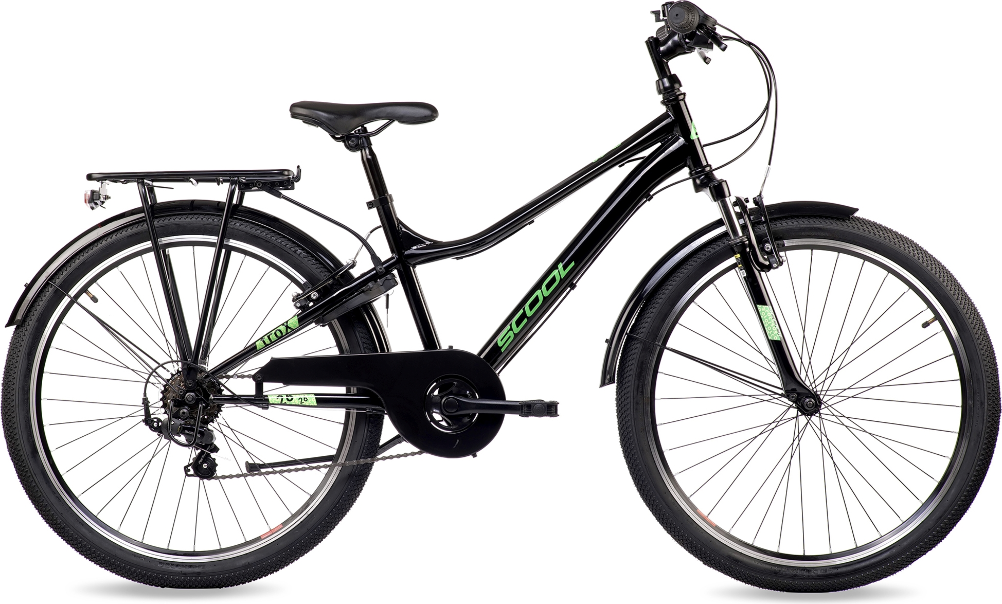 S'COOL troX 26-K6 Black/Neon Green (2026)