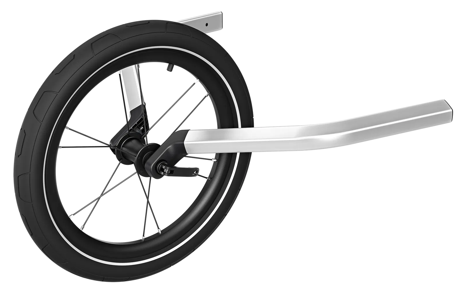 Thule Chariot 2 Jogger Kit Double schwarz/silber