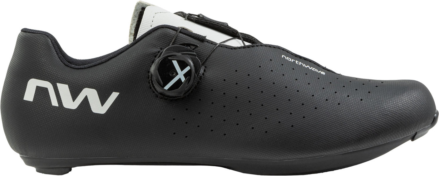 Northwave Sonic Plus Wide Rennrad-Schuhe Black/Light Grey