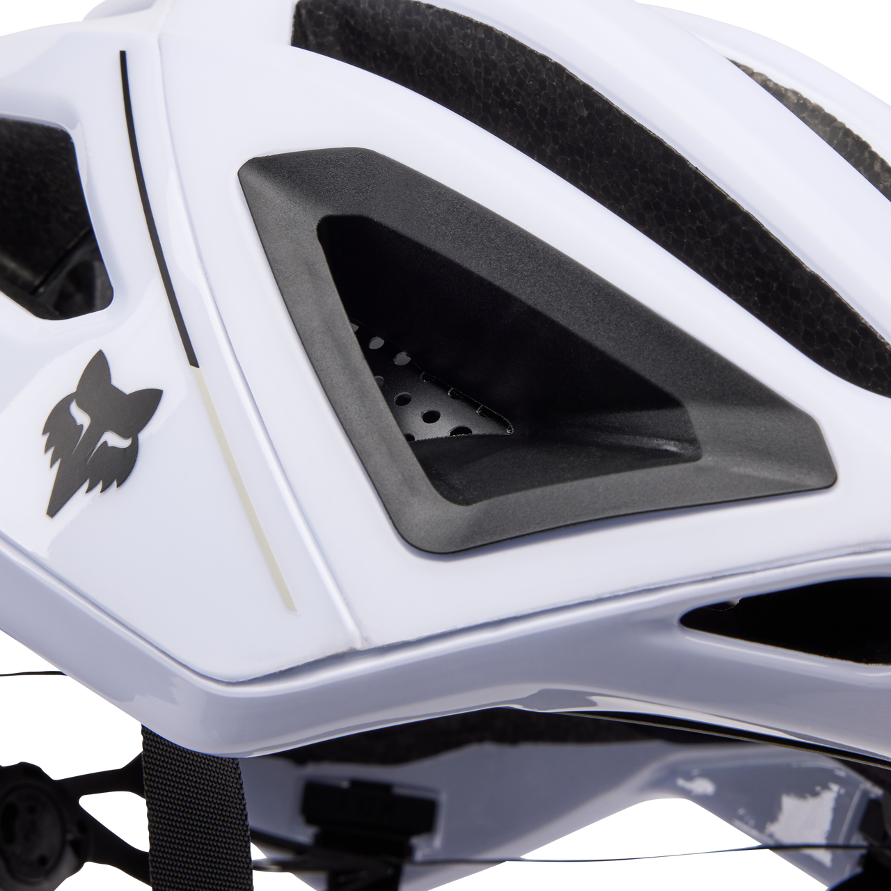 Fox Crossframe Pro Quest MTB-Helm White