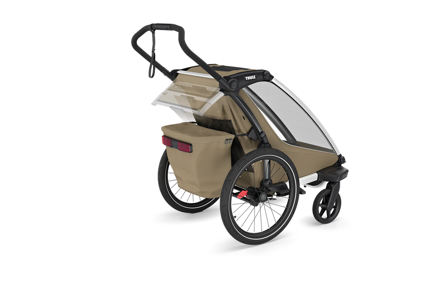 Thule Chariot Cross 2 Single Kinderanhänger  faded khaki