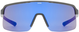 uvex Dyrt Radbrille Smoke Mat / Mirror Blue