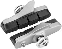 Shimano R55C4 Cartridge Bremsschuhe für Shimano 105 silber – aktuelle Variante