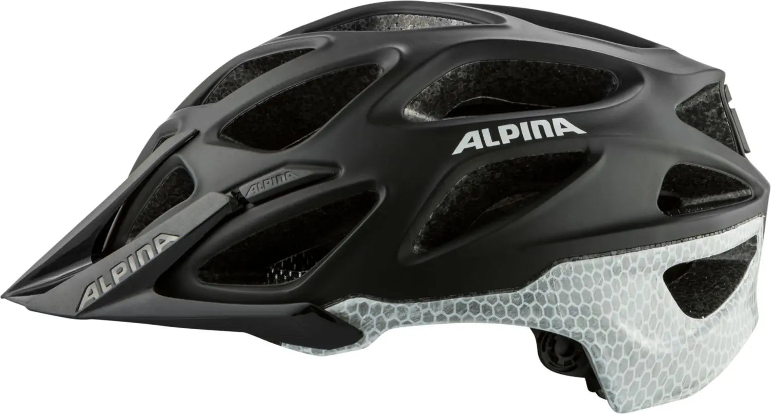 Alpina Mythos Reflective Enduro/MTB Helm schwarz matt
