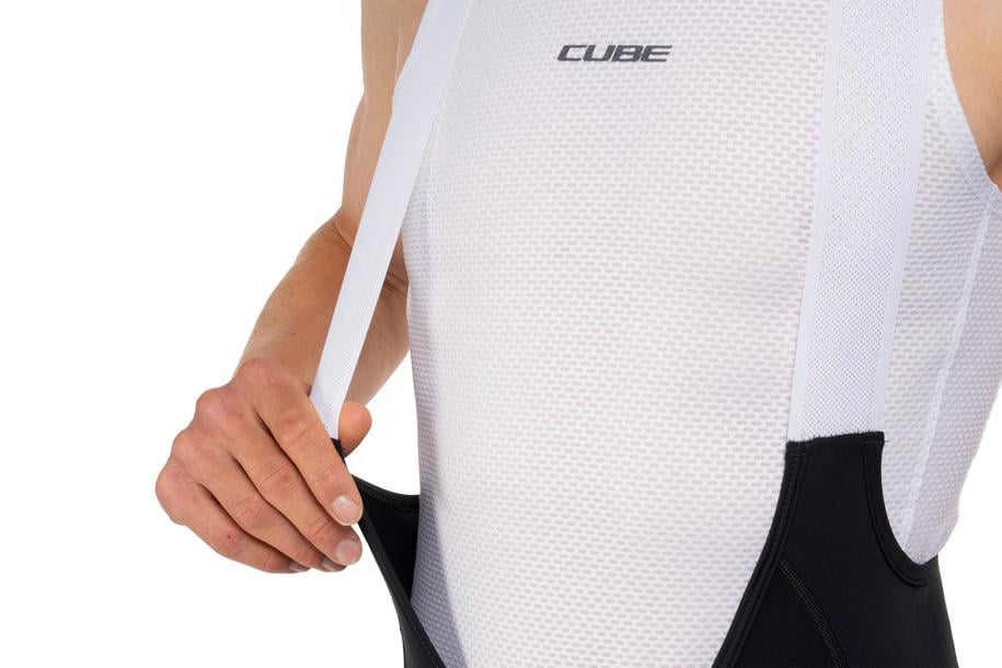 Cube ROAD/XC Trägerhose TEAMLINE kurz black