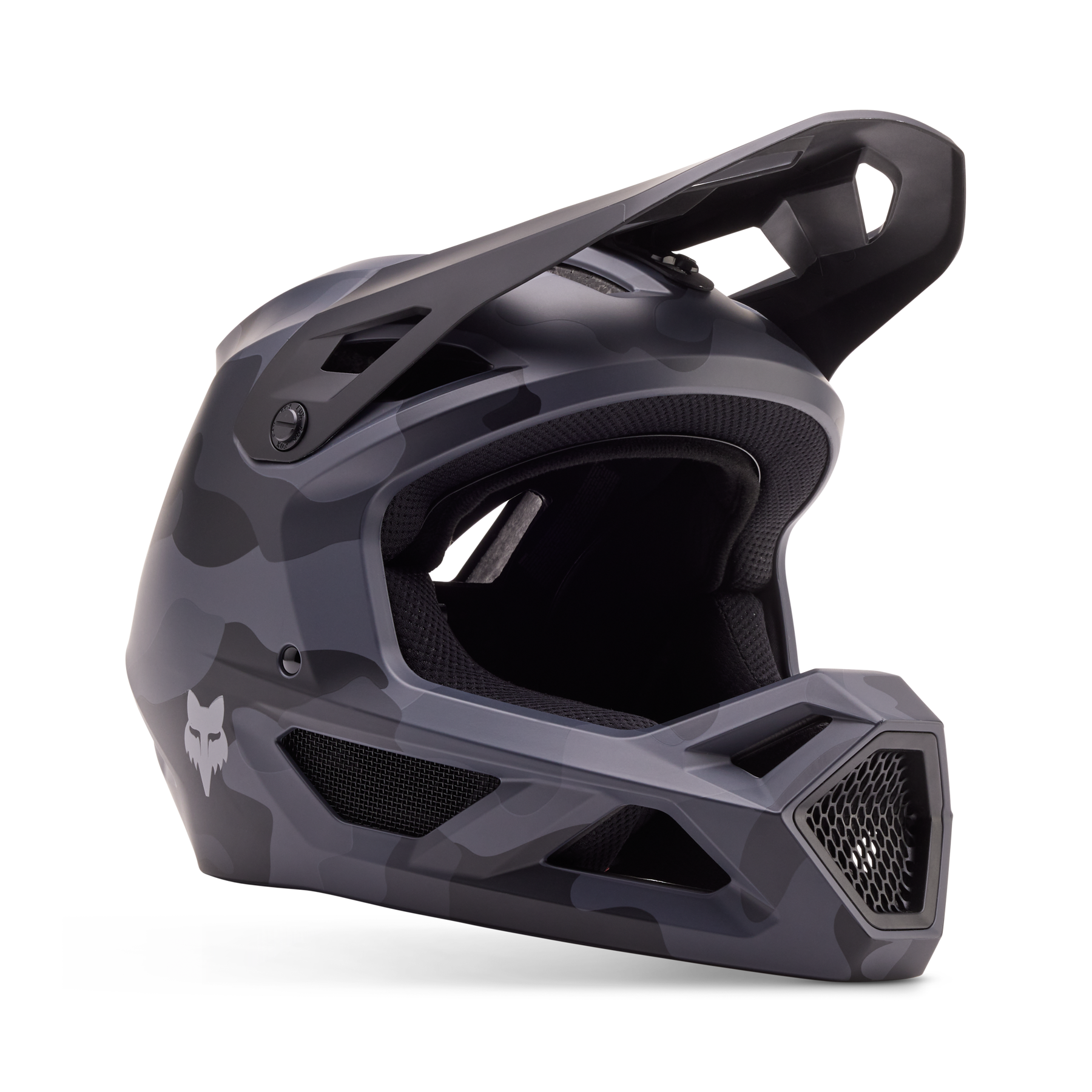 Fox YTH Rampage Full Face Helm Black Camo