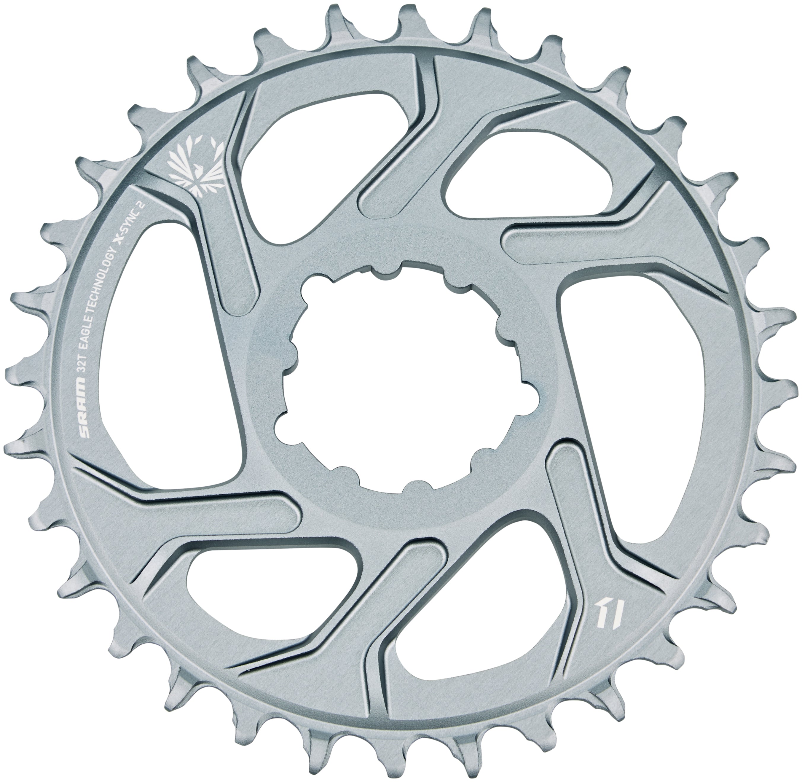 SRAM X-Sync 2 Eagle Boost Kettenblatt Direct Mount 12-fach grau