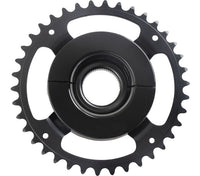 Shimano STEPS E6100 Kettenblatt Cl:46,5mm ohne Kettenschutz schwarz – aktuelle Variante