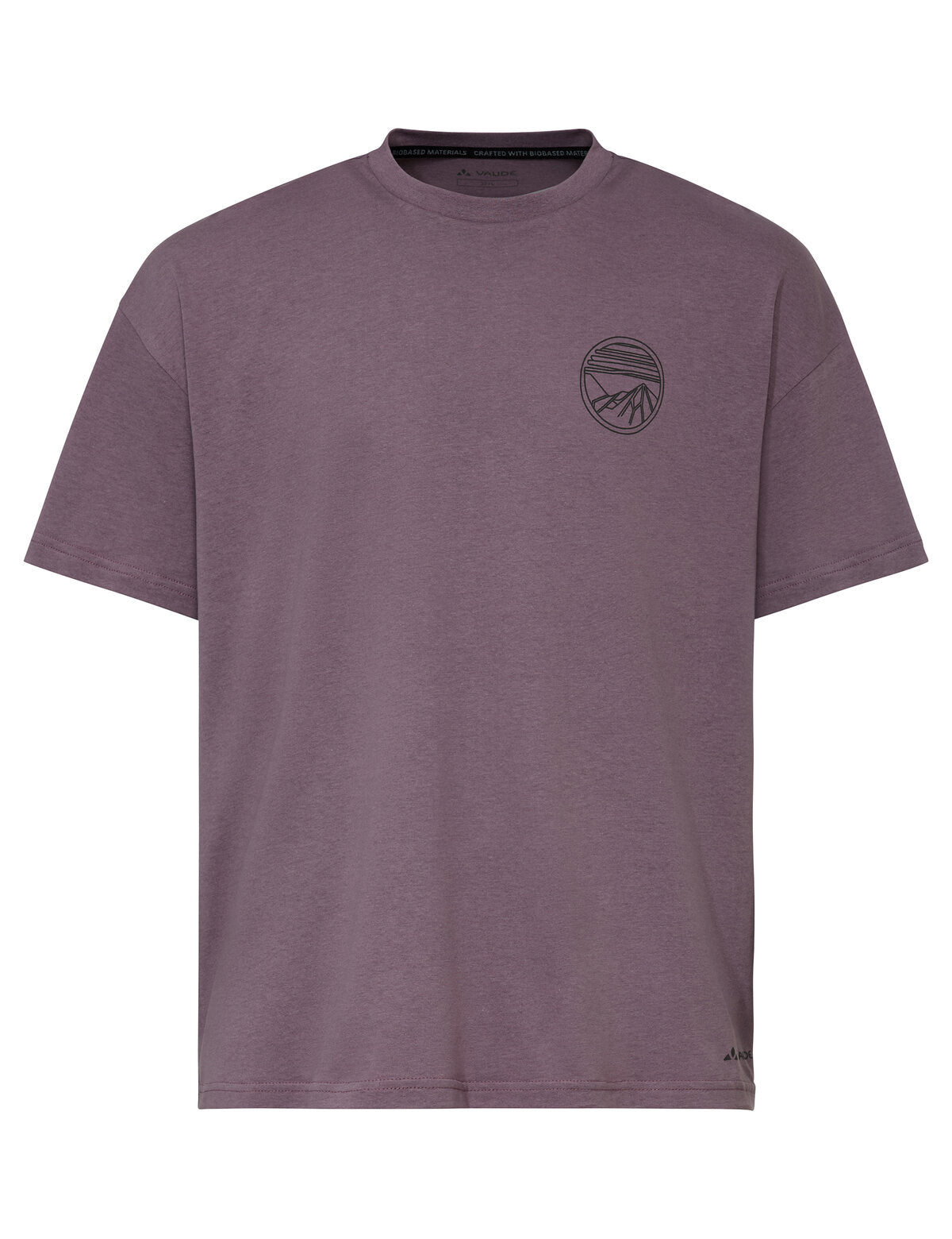 VAUDE Men's Cyclist Casual Shirt purple ash