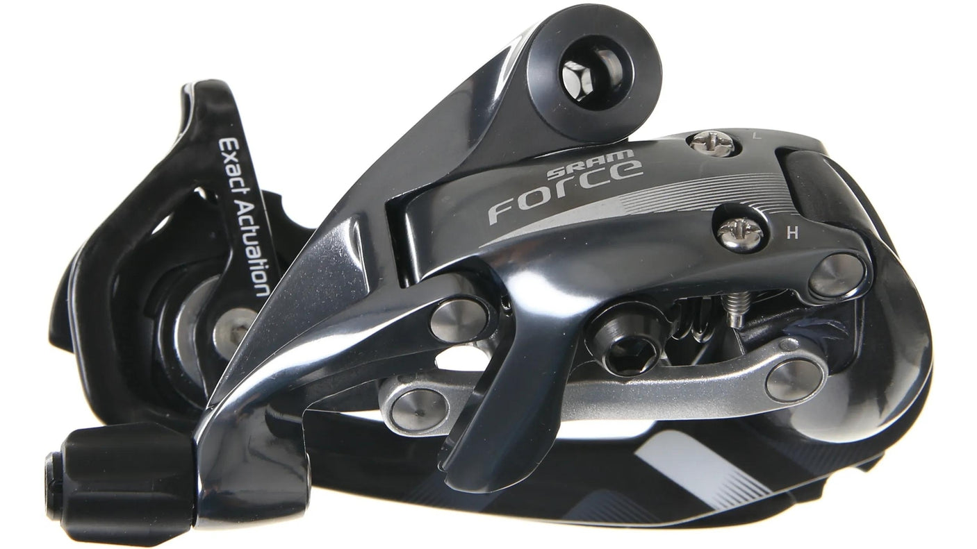 SRAM Force 22 Schaltwerk WiFLi 11-fach mittellanger Käfig schwarz/grau