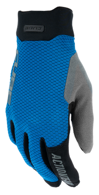 Cube Gravity langfinger X Actionteam MTB-Handschuhe | blue – aktuelle Variante