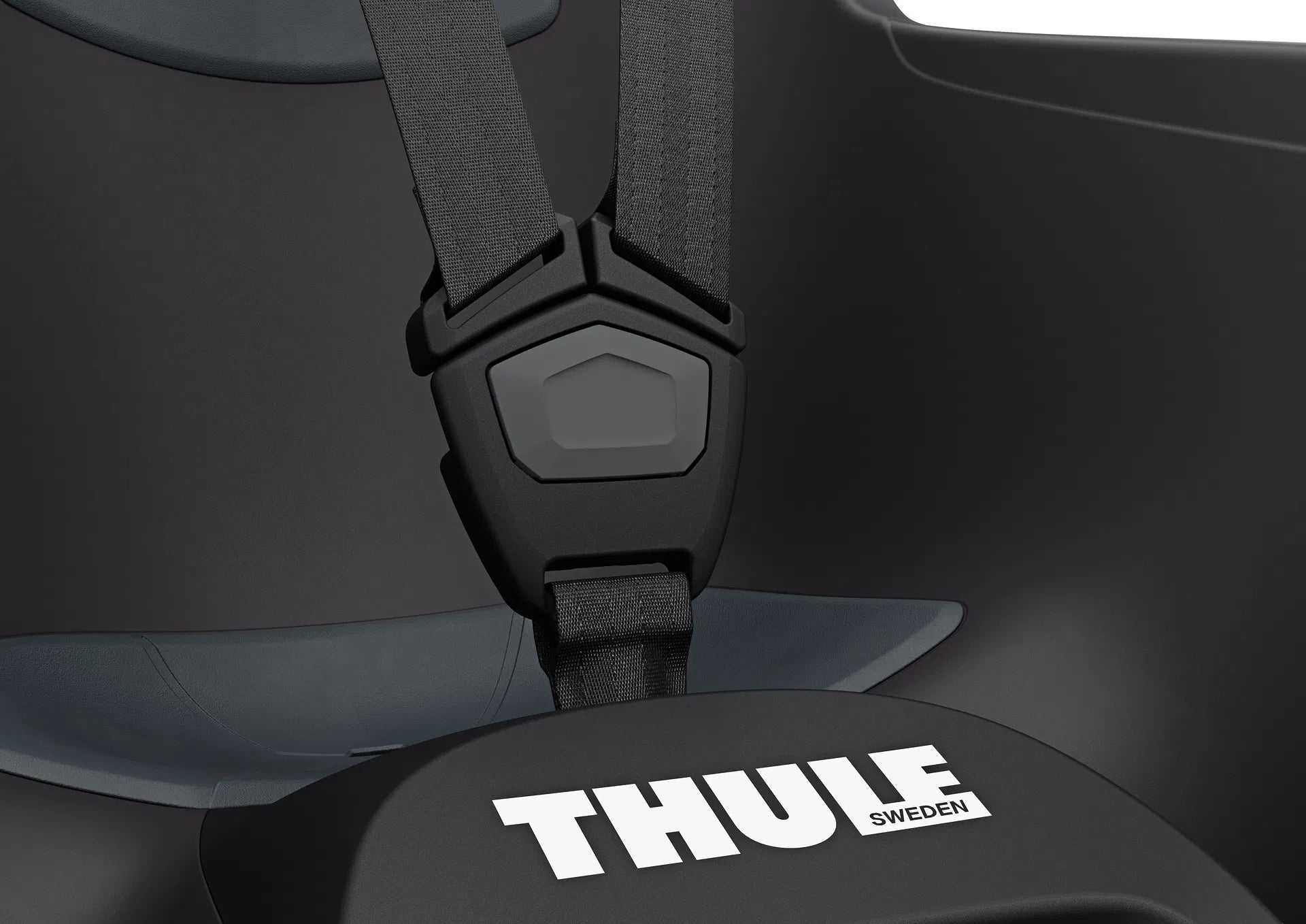 Thule Ride Along Lite 2 Kindersitz Rahmen-Montage dunkelgrau