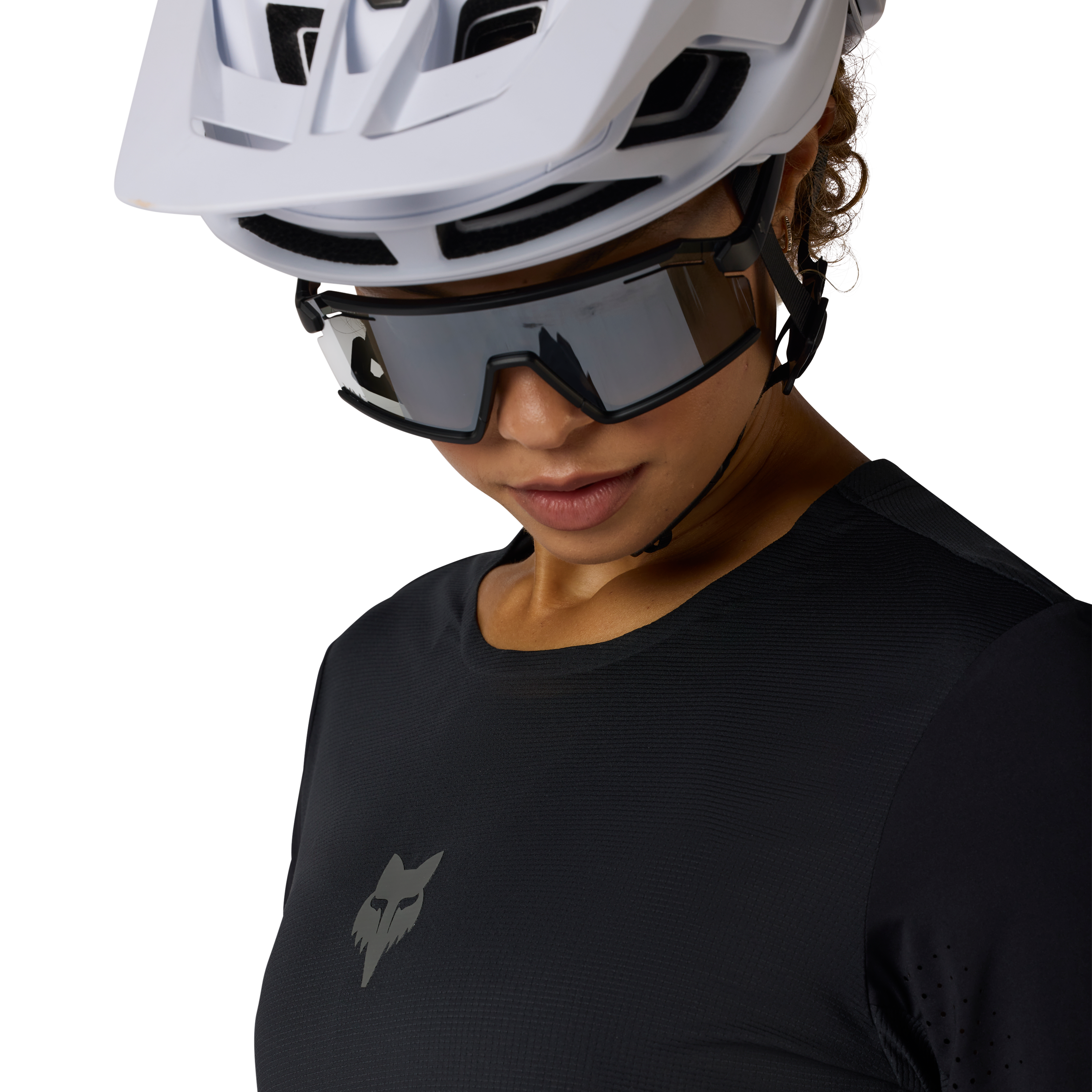 Fox W Flexair LS Jersey Black