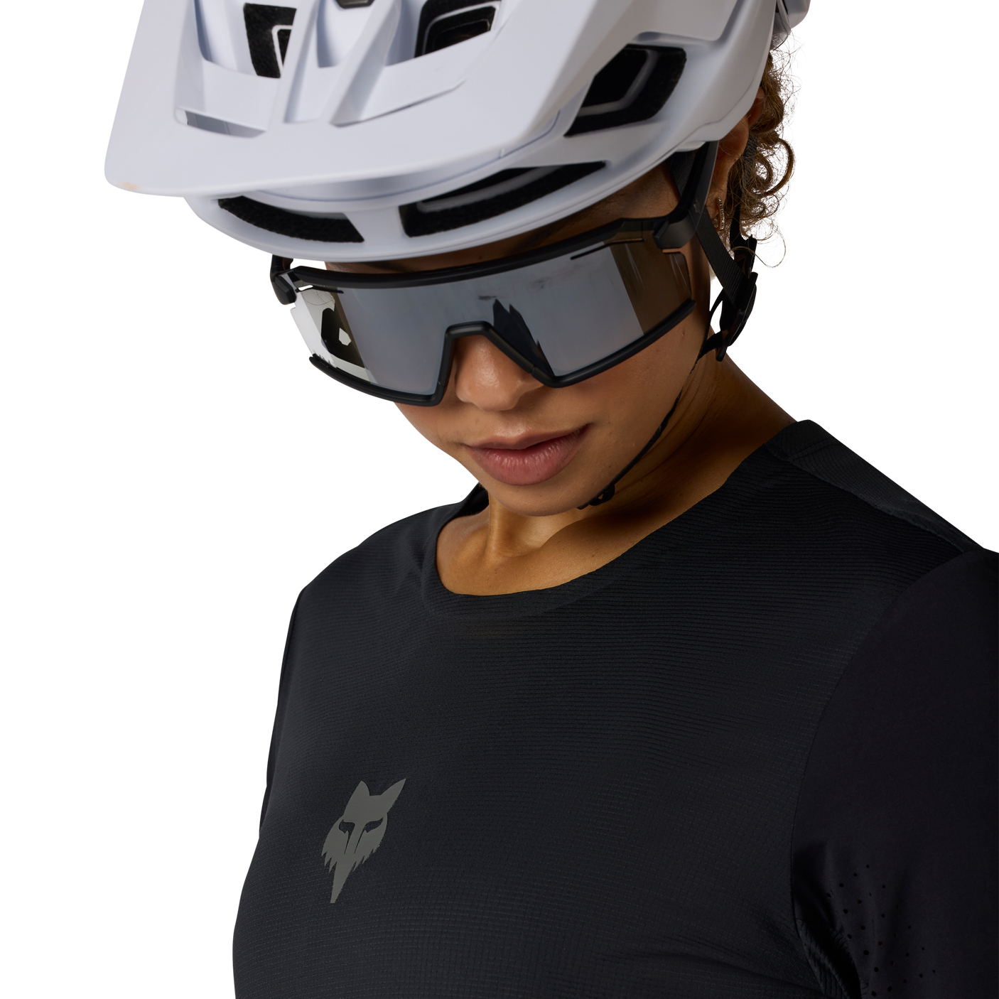 Fox W Flexair LS Jersey Black