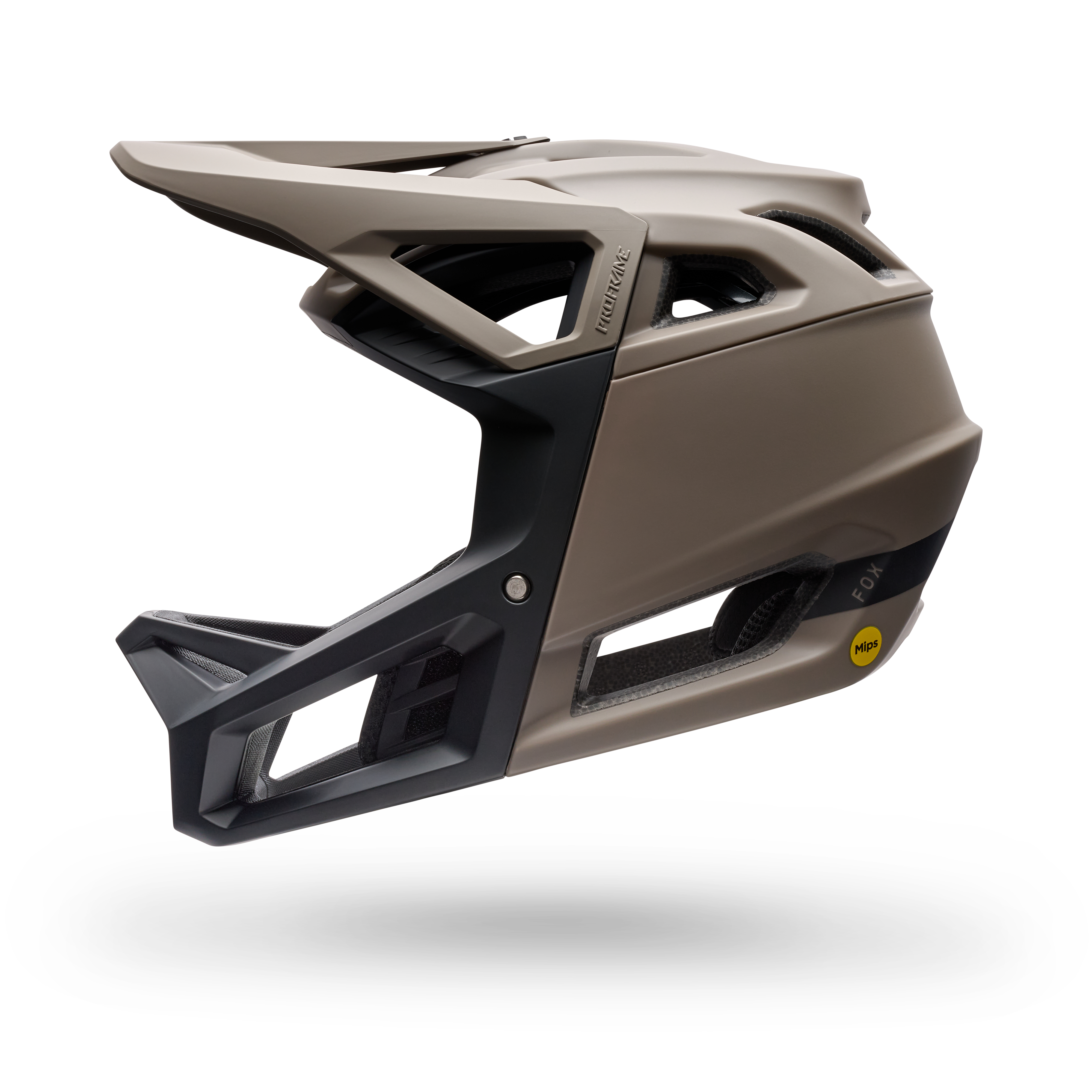 Fox Proframe Solid Full Face Helm Nutmeg