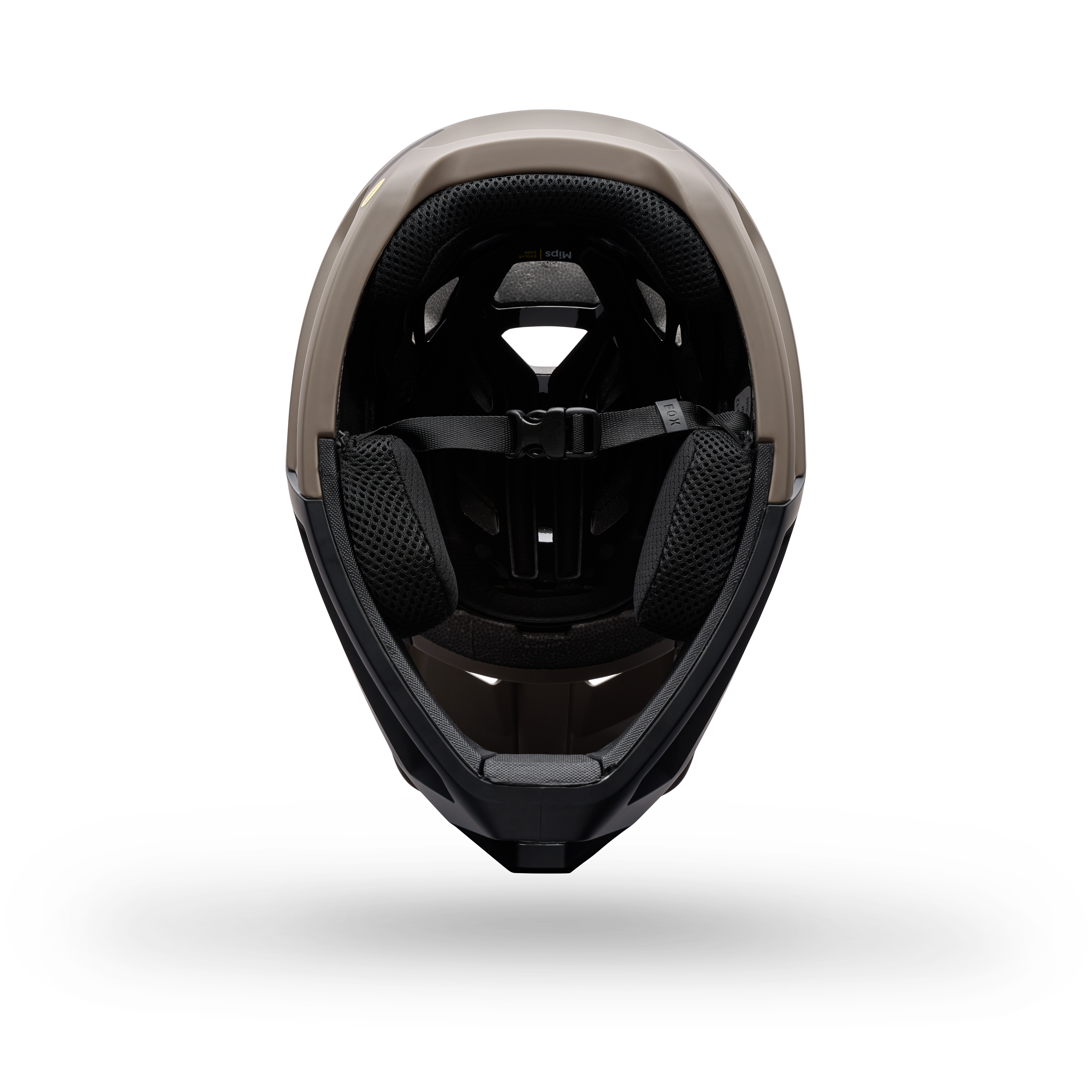 Fox Proframe Solid Full Face Helm Nutmeg