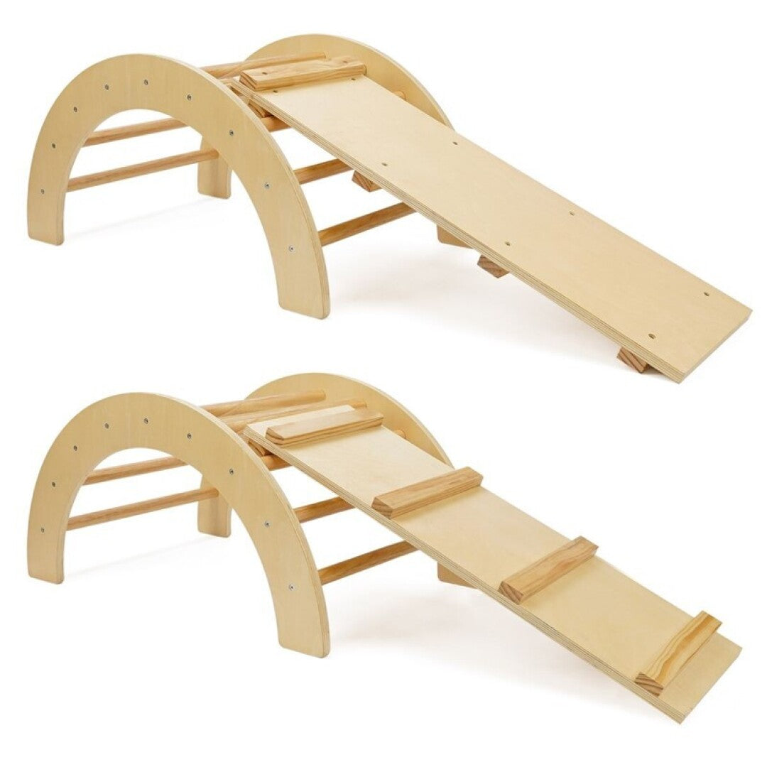 Arco de escalada con rampa Zoo Montessori