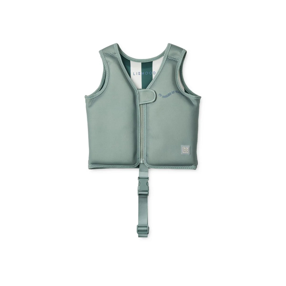 Chaleco flotador infantil Peppermint Waves Liewood