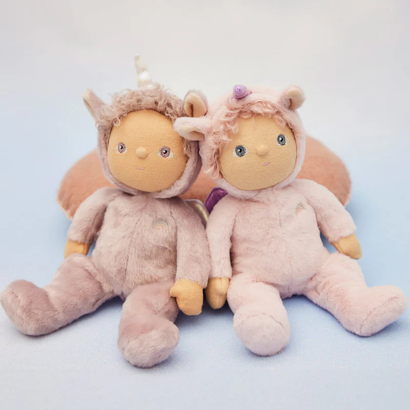 Cozy Dinkum Una Unicornio rosa Olli Ella