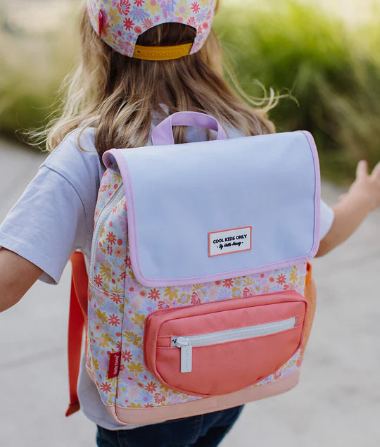 Mochila para Primaria Retro Flower Hello Hossy
