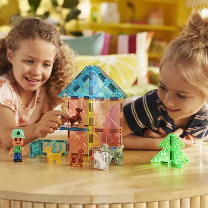 Magna-Tiles Puppy Park 27 piezas