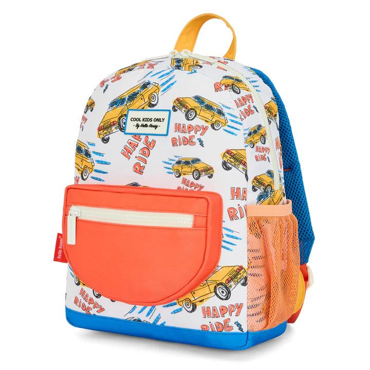 Mochila para primaria Happy Ride Hello Hossy