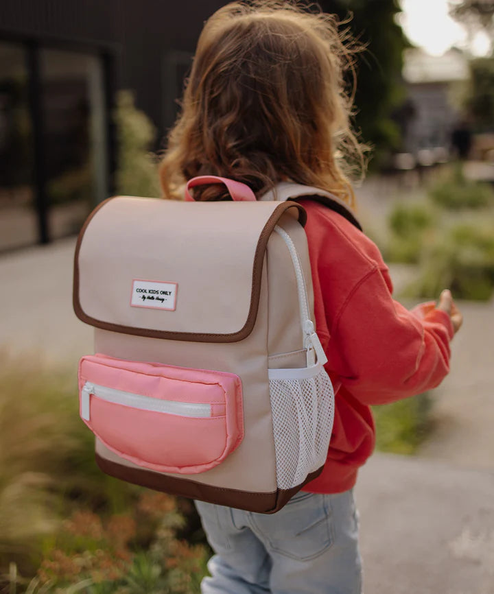 Mochila para Primaria Mini Macaroon Hello Hossy