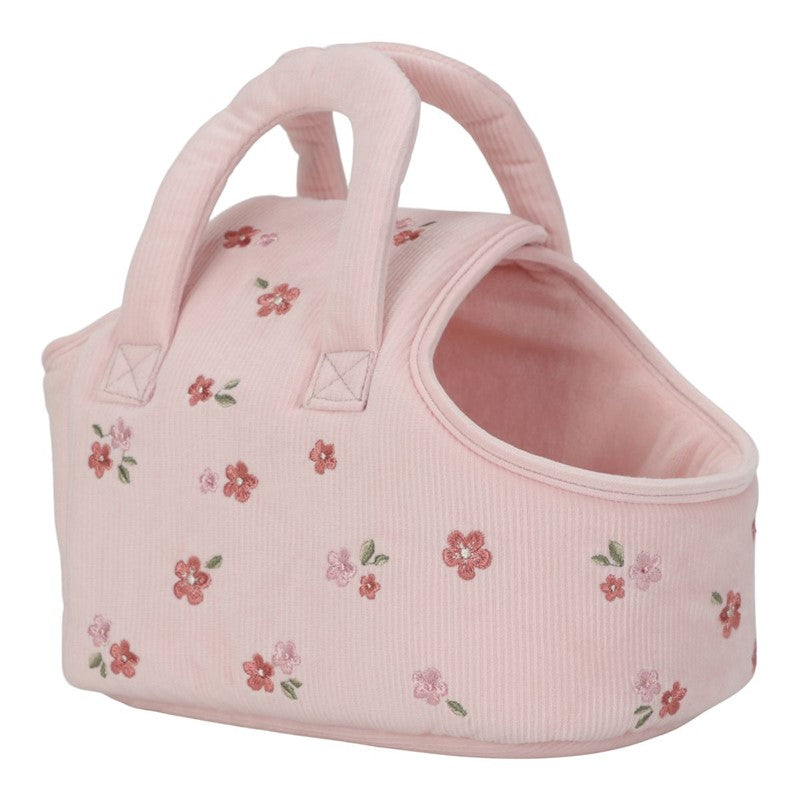 Perrito de peluche Jackie con bolsa Little Dutch